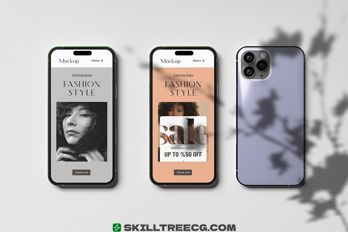 图片[4]-Iphone 14 Pro Mockup（158775）-技能树